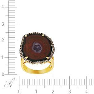 Кольцо из желтого золота