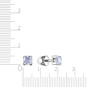 Серьги Пусеты