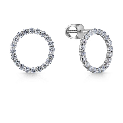 Серьги Пусеты