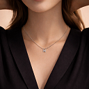 Колье из белого золота с бриллиантами