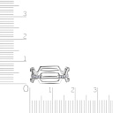 Кольцо из белого золота с бриллиантами