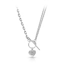 Колье из серебра