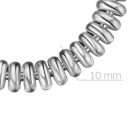 Браслет декоративный из серебра