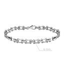 Браслет декоративный из серебра