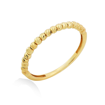 Кольцо из желтого золота