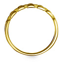 Кольцо из серебра с позолотой