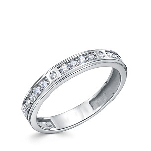 Кольцо из платины с бриллиантом