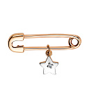 Булавка из красного золота