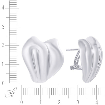 Серьги из серебра