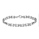 Браслет декоративный из серебра