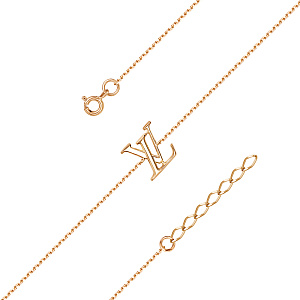 Браслет декоративный из красного золота