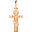 Крест из красного золота