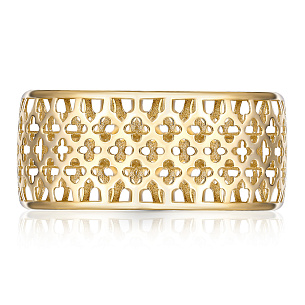 Кольцо из желтого золота