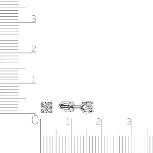 Серьги Пусеты