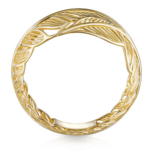 Кольцо из желтого золота