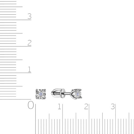 Серьги Пусеты