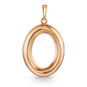 Подвеска из красного золота