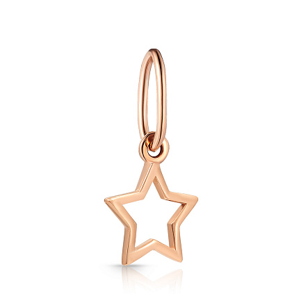 Подвеска из красного золота