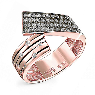 Кольцо из  золота с бриллиантами