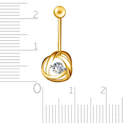 Пирсинг в пупок