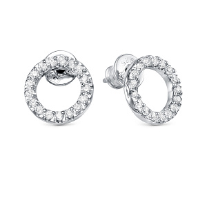 Серьги из серебра