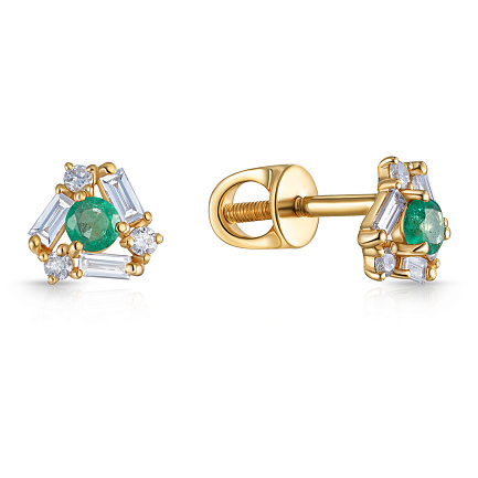 Серьги Пусеты