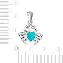 Подвеска из серебра