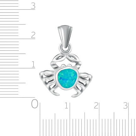 Подвеска из серебра