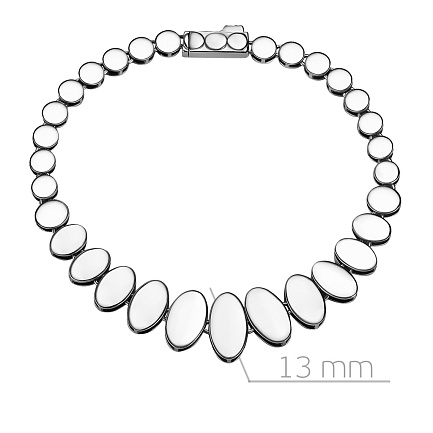 Браслет декоративный из серебра