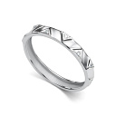 Кольцо из белого золота с бриллиантами