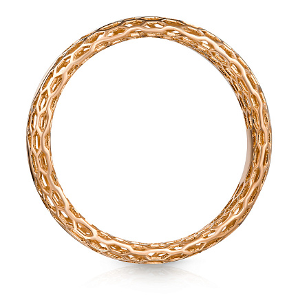 Кольцо из красного золота