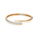 Браслет из красного золота с бриллиантами