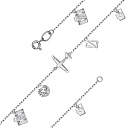 Браслет из белого золота