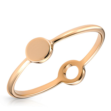 Кольцо из красного золота