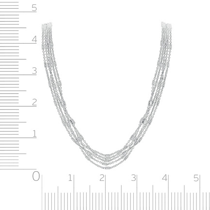 Колье из серебра