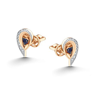 Серьги Пусеты