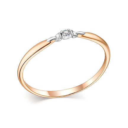 Кольцо из красного золота