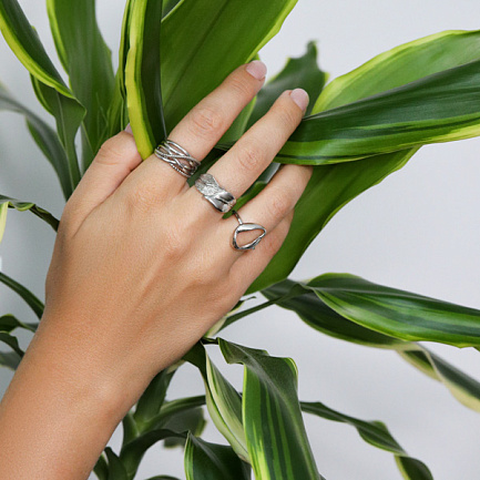 Кольцо из серебра