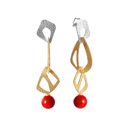 Серьги Пусеты