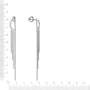 Серьги Пусеты