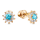 Серьги Пусеты детские