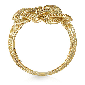 Кольцо из желтого золота