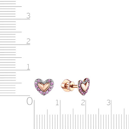 Серьги Пусеты