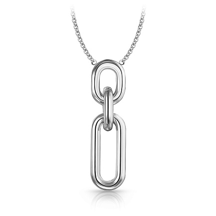 Колье из серебра
