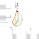 Подвеска из белого золота с жемчугом