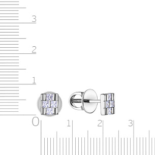 Серьги Пусеты