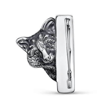 Брошь из серебра