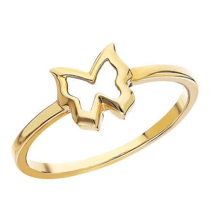 Кольцо из желтого золота