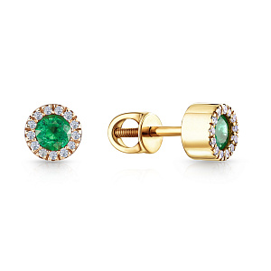 Серьги Пусеты