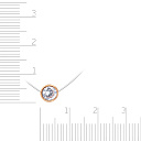 Колье из красного золота